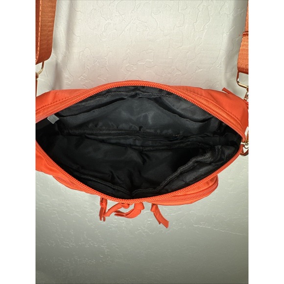 Punch Crossbody Over The‎ Shoulder Orange Purse Fanny Pack - Picture 4 of 5